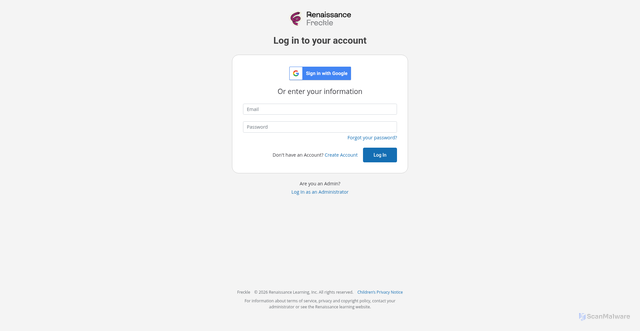 Security scan screenshot of https://classroom.freckle.com