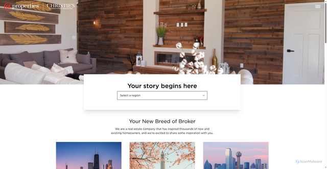 Security scan screenshot of https://www.atproperties.com/