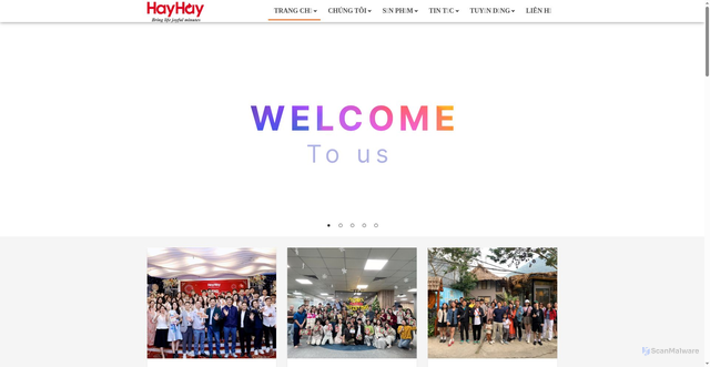 Security scan screenshot of https://hayhay.one
