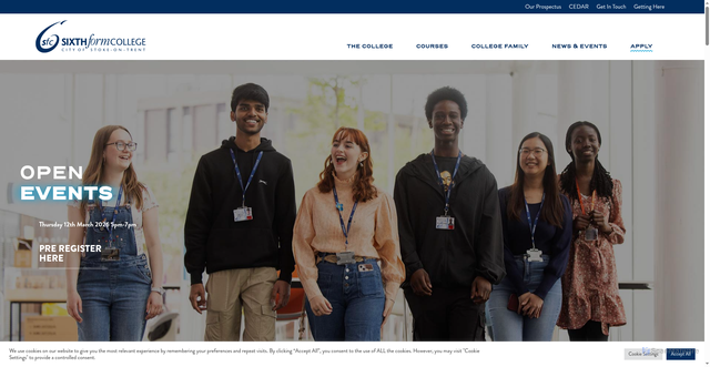 Security scan screenshot of https://www.stokesfc.ac.uk/