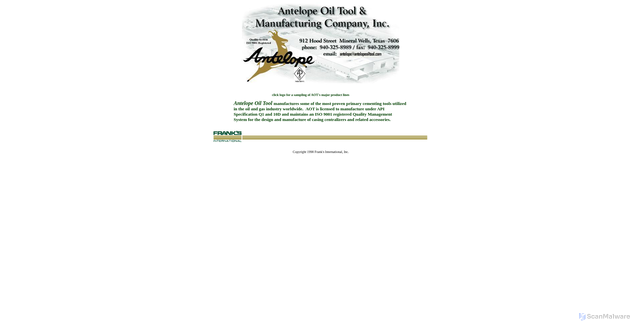 Security scan screenshot of http://www.knoxcountytexas.gov/