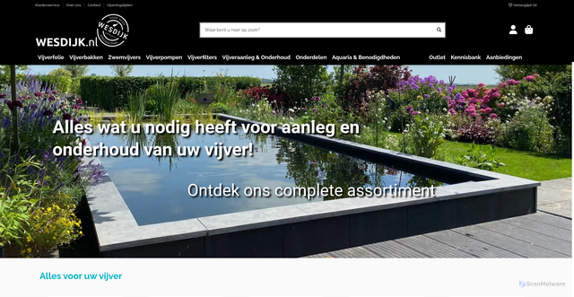 Security scan screenshot of https://wesdijk.nl