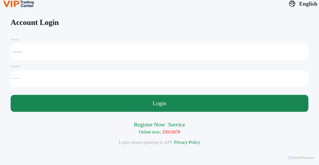 Security scan screenshot of https://vipusd.vip/