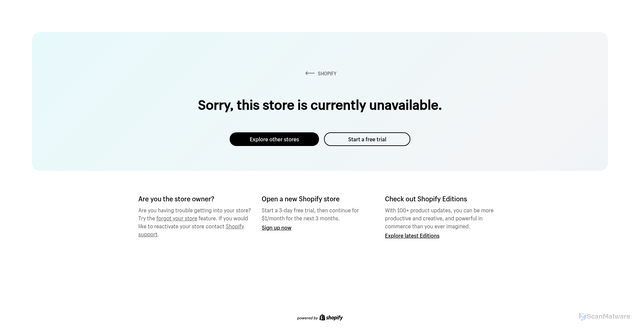 Security scan screenshot of https://thecupbesties.com/products/chanel