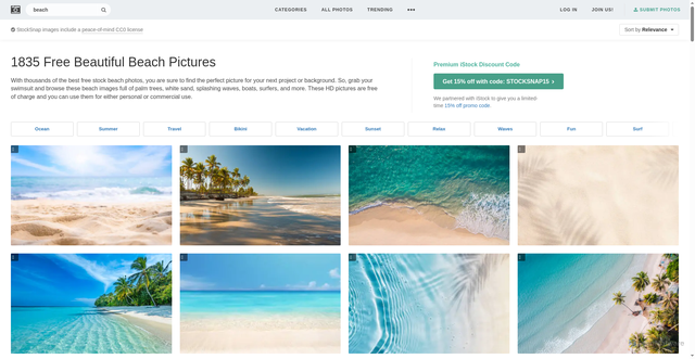 Security scan screenshot of https://02xa-bh.pages.dev/search/beach