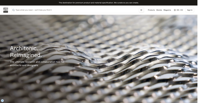 Security scan screenshot of https://www.architonic.com