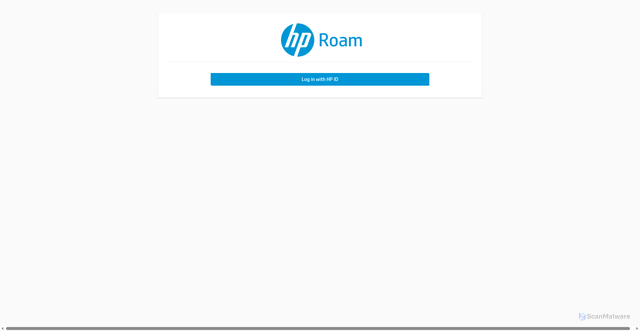 Security scan screenshot of https://roam.api.hp.com
