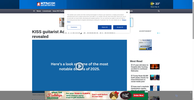 Security scan screenshot of https://www.ktiv.com/2025/11/10/kiss-guitarist-ace-frehleys-cause-death-revealed/