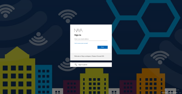 Security scan screenshot of https://nayafund.sharepoint.com