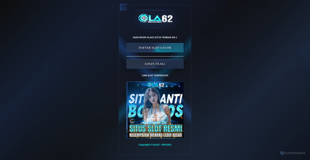 Security scan screenshot of https://olol62-hbilyr8osz.edgeone.app/