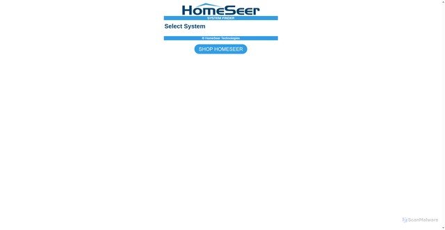 Security scan screenshot of https://find.homeseer.com