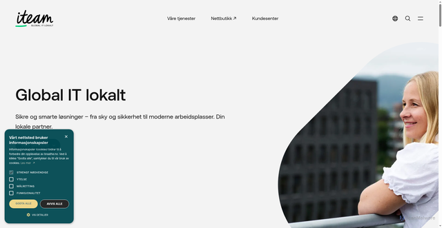 Security scan screenshot of https://braathe.no