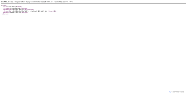 Security scan screenshot of https://seasonal.line-scdn.net
