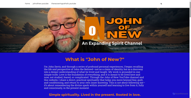 Security scan screenshot of https://www.johnofnew.com/