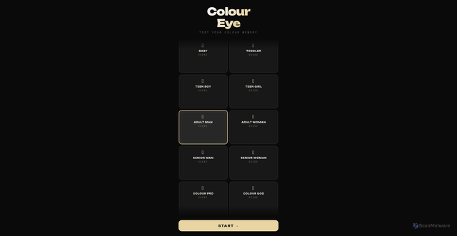 Security scan screenshot of https://color-mixer-cy70le5x0v.edgeone.app/