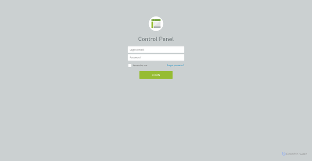 Security scan screenshot of https://cp.serverdata.net