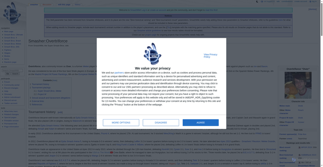 Security scan screenshot of https://www.ssbwiki.com/Smasher:Overtriforce