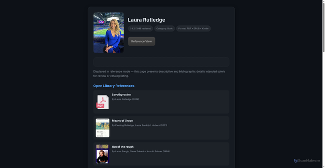 Security scan screenshot of https://alumnireunion-uat.utoronto.ca/Preview/93dDyX/897018/Laura_Rutledge.pdf