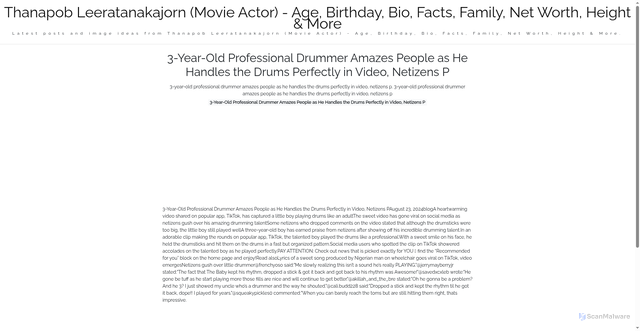 Security scan screenshot of https://nusaglobalmedia-dp2t8grwtfvf.edgeone.app/3-year-old-professional-drummer-amazes-people-as-he-handles-the-drums-perfectly-in-video-netizens-p.html