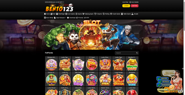 Security scan screenshot of https://playndx-bento123.xyz/desktop/game/slot/fatpanda