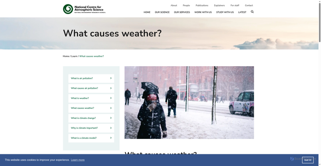 Security scan screenshot of https://ncas.ac.uk/learn/what-causes-weather/