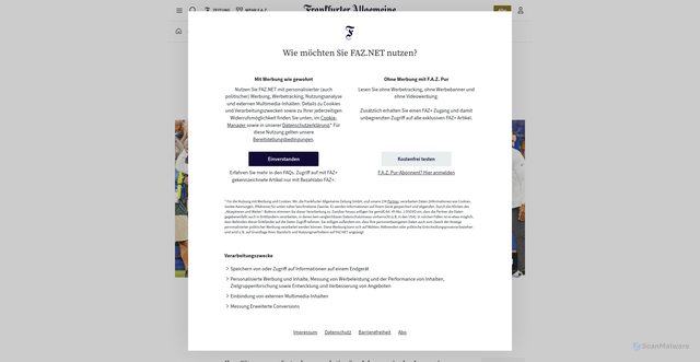 Security scan screenshot of https://www.faz.net/aktuell/sport/mehr-sport/carlie-irsay-gordon-definiert-ihre-rolle-als-nfl-teambesitzerin-neu-accg-110770322.html