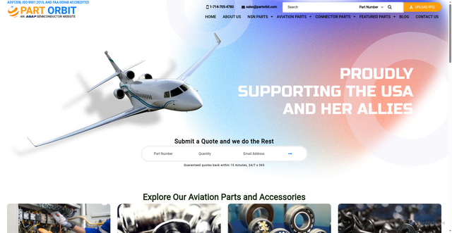 Security scan screenshot of https://www.partorbit.com