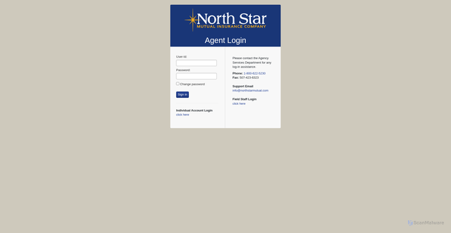 Security scan screenshot of quote.nstarco.com