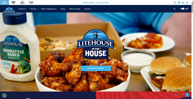 Security scan screenshot of https://www.litehousefoods.com