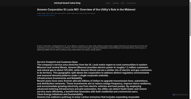 Security scan screenshot of https://jamietravissitus-dp04cu11bjl0.edgeone.app/ameren-corporation-st-louis-mo.html
