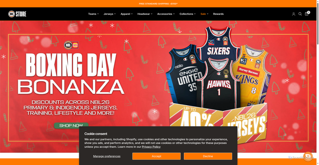 Security scan screenshot of https://www.nblstore.com.au/?srsltid=AfmBOorVpT_ZQJ-wrInwIIpNeLWJ3HHHsbaQw0SOxtm81MaNFR0QVIzC