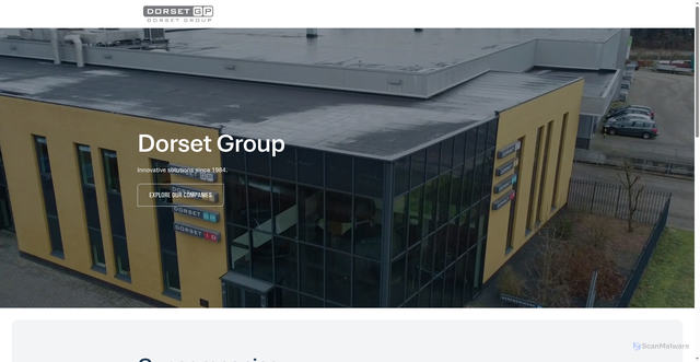 Security scan screenshot of https://dorset.nu