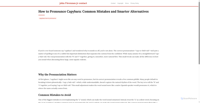 Security scan screenshot of https://aksarasantaisphere-dpc9bj3xyvxw.edgeone.app/capybara-how-to-pronounce.html