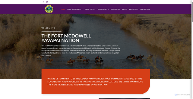 Security scan screenshot of https://fmyn-nsn.gov/
