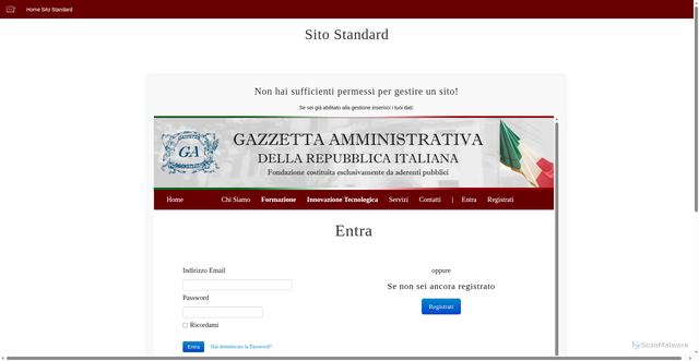 Security scan screenshot of https://www.ponzanodifermo.org
