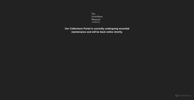 Security scan screenshot of https://data.fitzmuseum.cam.ac.uk