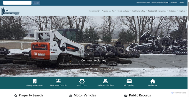 Security scan screenshot of https://www.dgcoks.gov/