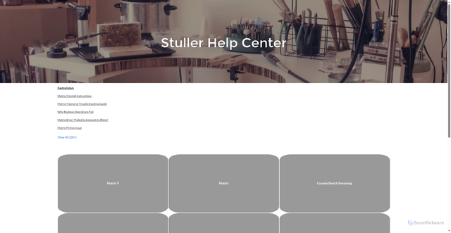 Security scan screenshot of https://stuller.my.site.com