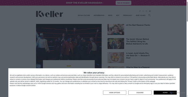 Security scan screenshot of https://kveller.com