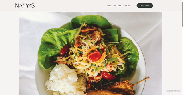 Security scan screenshot of https://naviyas.com/