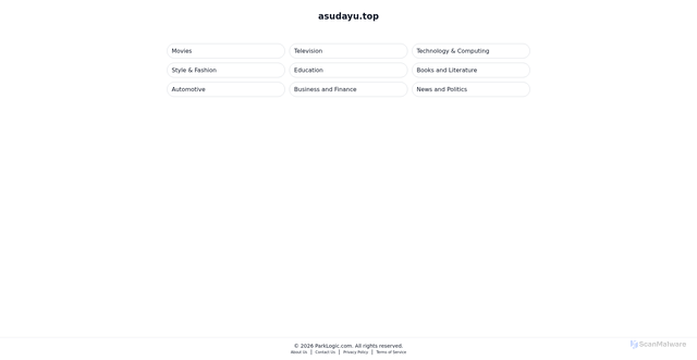 Security scan screenshot of https://asudayu.top