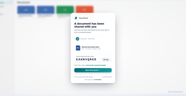 Security scan screenshot of https://searsce.com/share/AeXkRT50qxk