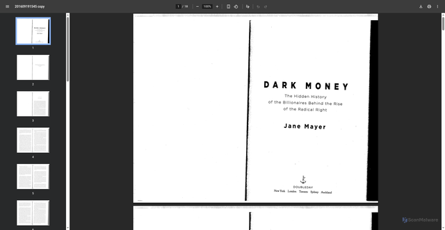 Security scan screenshot of https://www.ssc.wisc.edu/soc/wiscidea/wp-content/uploads/2017/08/Recommended_Mayer_DarkMoney.pdf