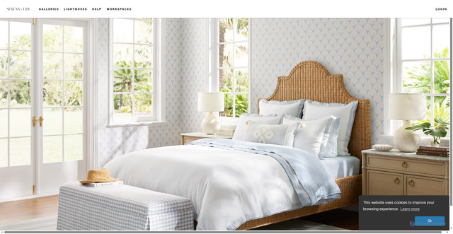 Security scan screenshot of https://serenaandlily.photoshelter.com