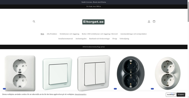 Security scan screenshot of https://eltorget.se
