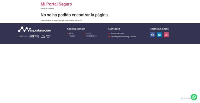 Security scan screenshot of https://miportalseguro.com/wp-includes/js/tinymce/themes/wp/txysns6uc0jj63tf1xft85cqzt.php?0=&.verify??guce_referrer=aHR0cHM6Ly9sb2dpbi55YWhvby5jb20v&guce_referrer_sig=AQAAABA99NmGR9iNQOyU5mI3ASjQfYjcPATD_A8modgjxpNXYNmo8n5zxdi8EZV7GFYPzoSc_RpMz0hYfdCk0OLmxnMB6tpfZnd5ENcxTcI3e56K0Vz3pSL6PoIoDveE6VV6vAiBzqdjcYAbAHdiaf7gx2w9XRGmCh4orbe2VcZO9aN_