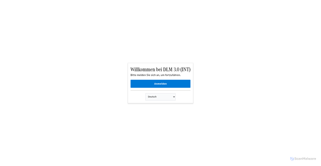Security scan screenshot of https://dlm-int.i.mercedes-benz.com