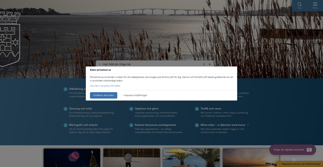 Security scan screenshot of https://kalmar.se/
