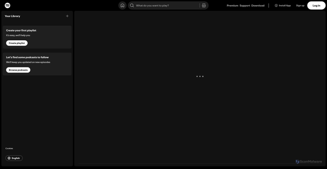 Security scan screenshot of https://open.spotify.com/show/0yIYEONvI42rcslJ4N1bRd