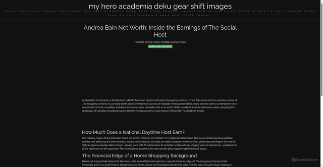 Security scan screenshot of https://idunkareblog-dpiaywv6v2at.edgeone.app/andrea-bain-net-worth.html